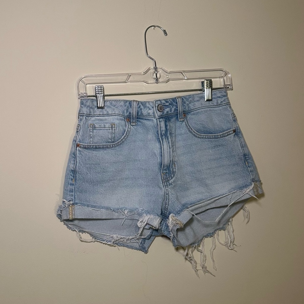Pacsun Light Blue Women Jean Shorts